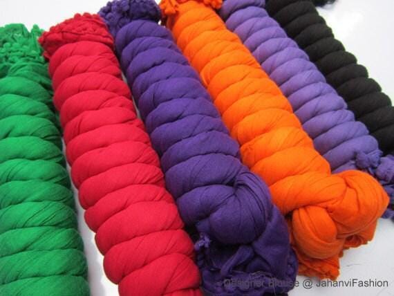 Pure Cotton Dupattas Scarf- Vibrant Colors, Lightweight