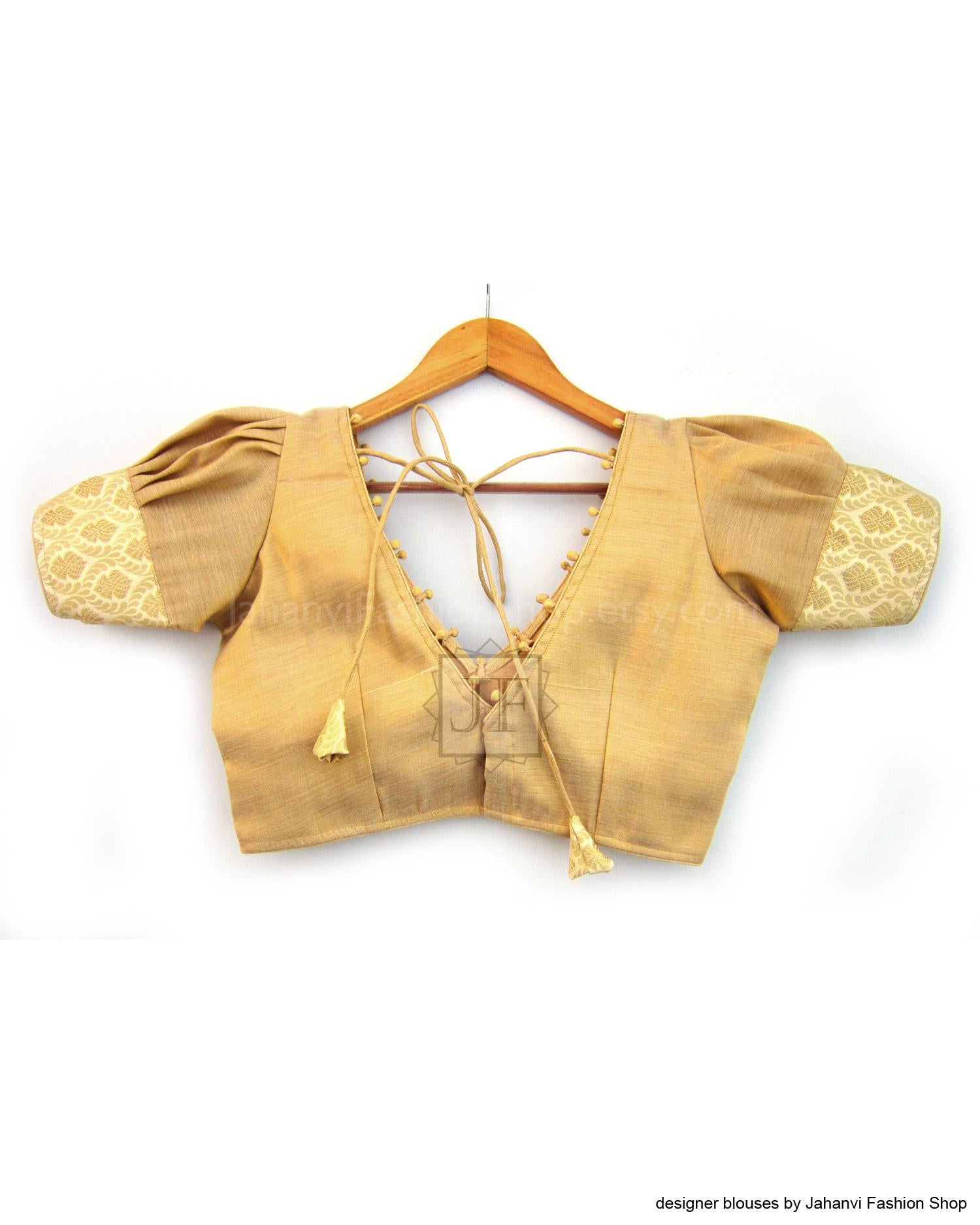 Saree Blouse: Timeless Charm with Modern Twist (Custom Sizes)