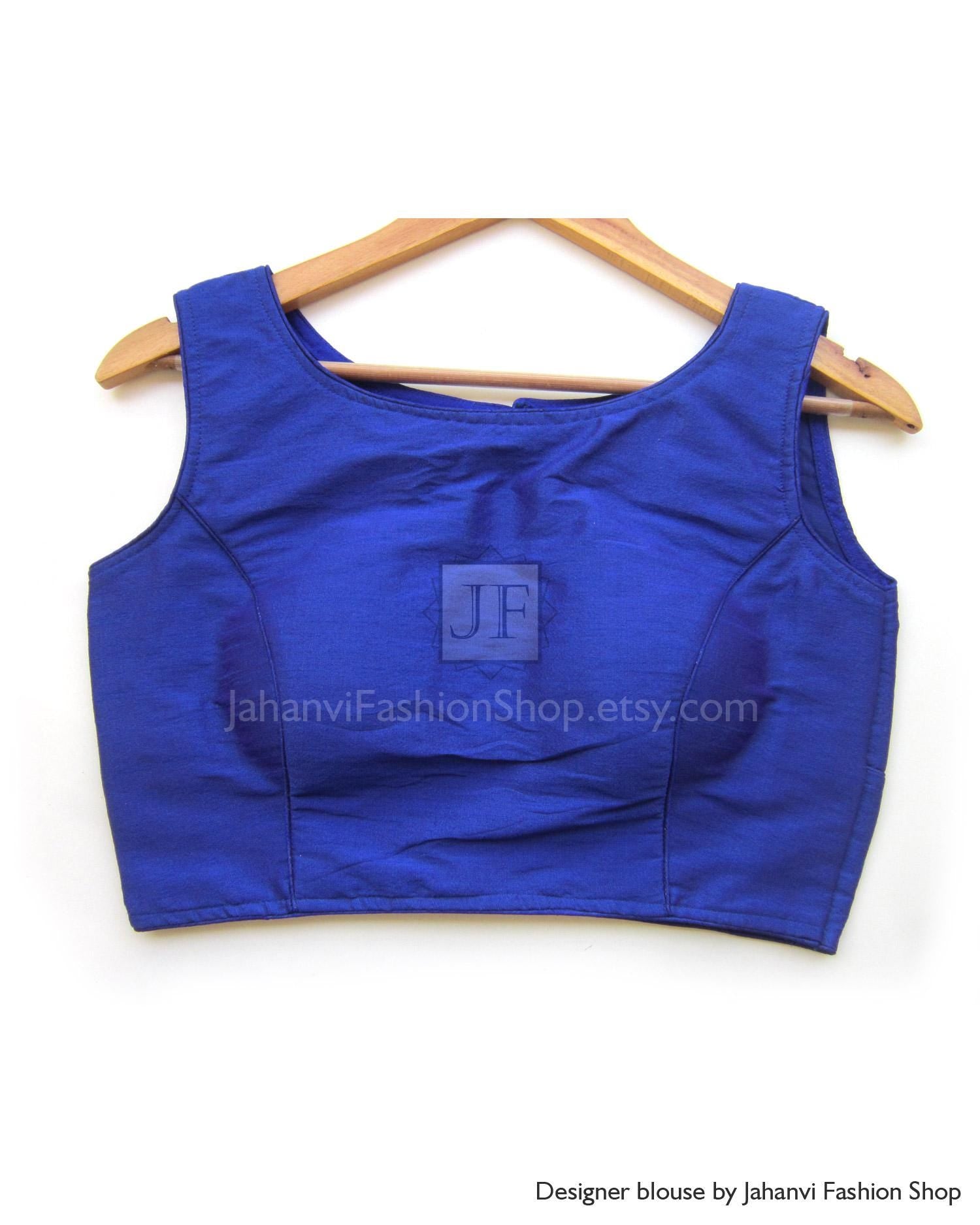 Boat Neck Saree Blouse: Wedding Ready, Princess Cut with Padding